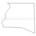 Census Tract 419, Lake County, Indiana (Light Gray Border)