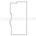 Census Tract 9502, Kossuth County, Iowa (Light Gray Border)