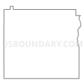 Census Tract 9503, Kossuth County, Iowa (Light Gray Border)