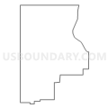 Census Tract 9502, Marshall County, Iowa (Light Gray Border)