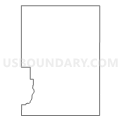 Census Tract 9701, Humboldt County, Iowa (Light Gray Border)