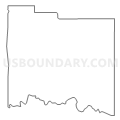 Census Tract 9, Clinton County, Iowa (Light Gray Border)