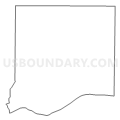Census Tract 501, Muscatine County, Iowa (Light Gray Border)