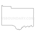 Census Tract 10, Clinton County, Iowa (Light Gray Border)