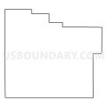 Census Tract 6803, Wright County, Iowa (Light Gray Border)