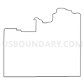 Census Tract 9604, Benton County, Iowa (Light Gray Border)
