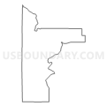 Census Tract 106, Linn County, Iowa (Light Gray Border)