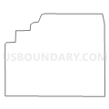 Census Tract 9504, Appanoose County, Iowa (Light Gray Border)