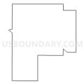 Census Tract 3602, Franklin County, Iowa (Light Gray Border)