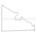 Census Tract 9502, Van Buren County, Iowa (Light Gray Border)