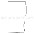Census Tract 802, Davis County, Iowa (Light Gray Border)