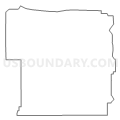 Census Tract 408, Jasper County, Iowa (Light Gray Border)