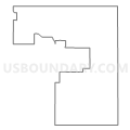 Census Tract 9506, Cerro Gordo County, Iowa (Light Gray Border)