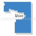 Census Tract 9506, Cerro Gordo County, Iowa (Solid Fill with Shadow)