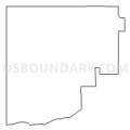 Census Tract 9508, Cerro Gordo County, Iowa (Light Gray Border)