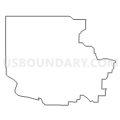 Census Tract 4905, Lee County, Iowa (Light Gray Border)