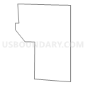 Census Tract 9516, Cerro Gordo County, Iowa (Light Gray Border)