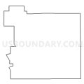 Census Tract 3705, Poweshiek County, Iowa (Light Gray Border)