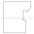 Census Tract 9502, Lucas County, Iowa (Light Gray Border)