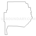 Census Tract 9504, Lucas County, Iowa (Light Gray Border)