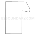 Census Tract 307, Pottawattamie County, Iowa (Light Gray Border)