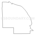 Census Tract 114.04, Polk County, Iowa (Light Gray Border)