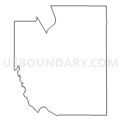 Census Tract 605.10, Marshall County, Kansas (Light Gray Border)