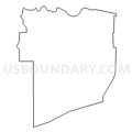 Census Tract 9543, Franklin County, Kansas (Light Gray Border)