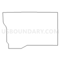 Census Tract 4935, Cowley County, Kansas (Light Gray Border)