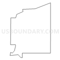 Census Tract 533.01, Johnson County, Kansas (Light Gray Border)
