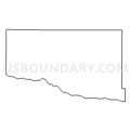 Census Tract 9626, Gray County, Kansas (Light Gray Border)