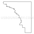Census Tract 971, Wilson County, Kansas (Light Gray Border)