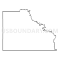 Census Tract 9520, Neosho County, Kansas (Light Gray Border)