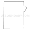 Census Tract 36.04, Shawnee County, Kansas (Light Gray Border)