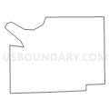 Census Tract 43, Sedgwick County, Kansas (Light Gray Border)