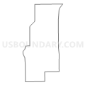 Census Tract 9625, Sumner County, Kansas (Light Gray Border)