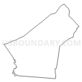 Census Tract 16, Hardin County, Kentucky (Light Gray Border)