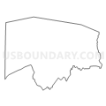 Census Tract 9602, Logan County, Kentucky (Light Gray Border)