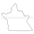 Census Tract 9304, Monroe County, Kentucky (Light Gray Border)