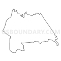 Census Tract 9502, Grayson County, Kentucky (Light Gray Border)