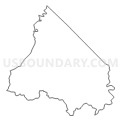 Census Tract 9309, Pulaski County, Kentucky (Light Gray Border)