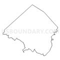 Census Tract 9301, Pulaski County, Kentucky (Light Gray Border)