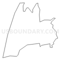 Census Tract 9201, Whitley County, Kentucky (Light Gray Border)