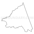 Census Tract 9302, Butler County, Kentucky (Light Gray Border)