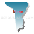 Census Tract 402.02, Livingston Parish, Louisiana (Blue Gradient Fill with Shadow)