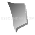 Census Tract 105, Bossier Parish, Louisiana (Gray Gradient Fill with Shadow)