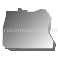 Census Tract 226, Caddo Parish, Louisiana (Gray Gradient Fill with Shadow)