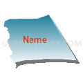 Census Tract 9541.02, Tangipahoa Parish, Louisiana (Blue Gradient Fill with Shadow)