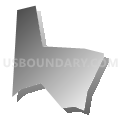 Census Tract 251.04, Jefferson Parish, Louisiana (Gray Gradient Fill with Shadow)