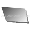 Census Tract 231, Jefferson Parish, Louisiana (Gray Gradient Fill with Shadow)